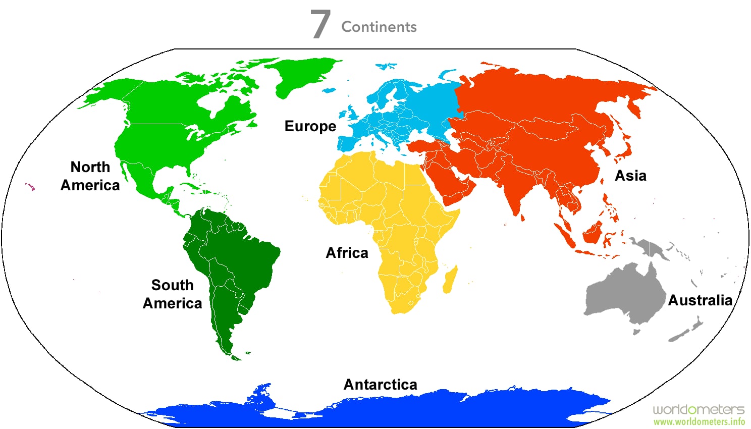 The Main Continent Map