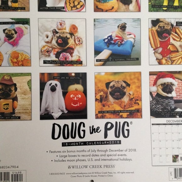 The Making of the Doug The Pug 2025 Calendar