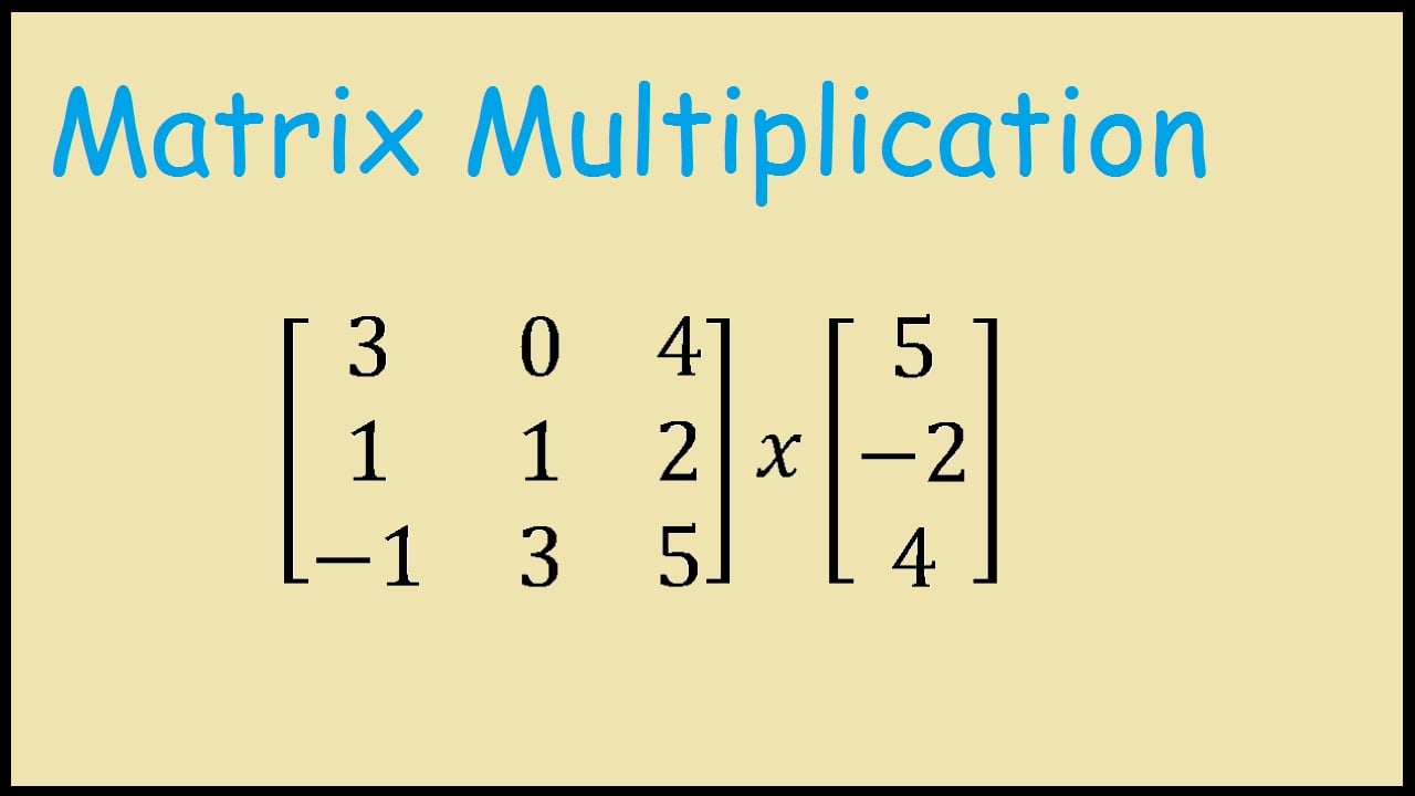 Matrix Multiplication