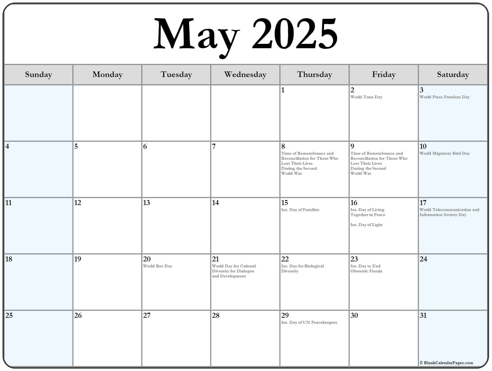 May 2025