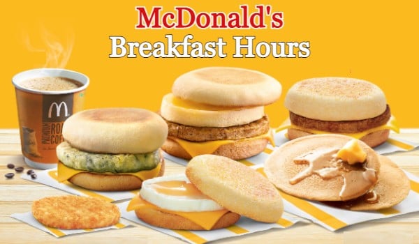 McDonald's Breakfast Start Time