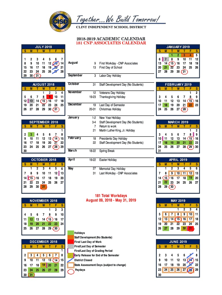 MCLA Academic Calendar 2024-2025