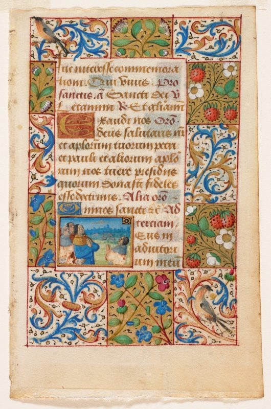 Medieval Illuminated Manuscript