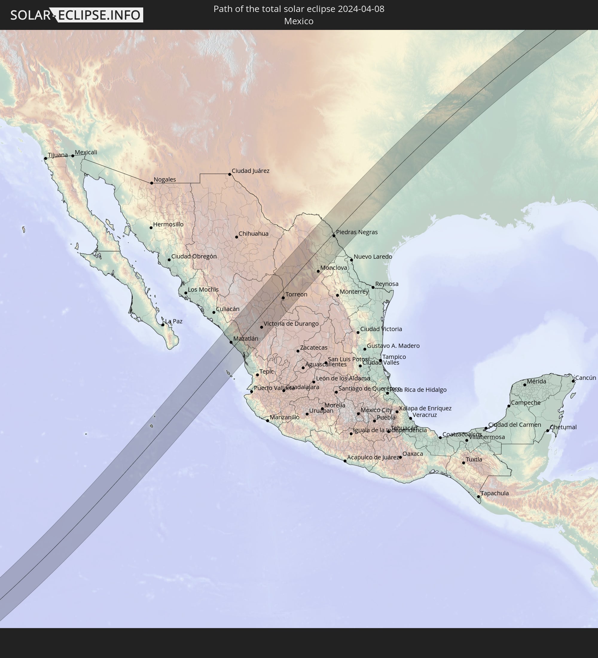 Mexico Eclipse Today: Time And Viewing Details