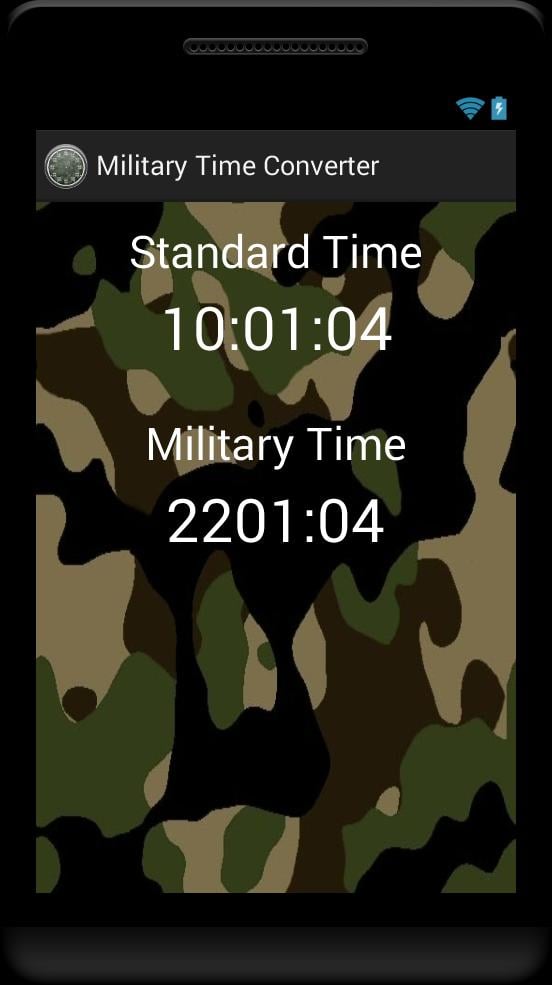 Military Time Converter App