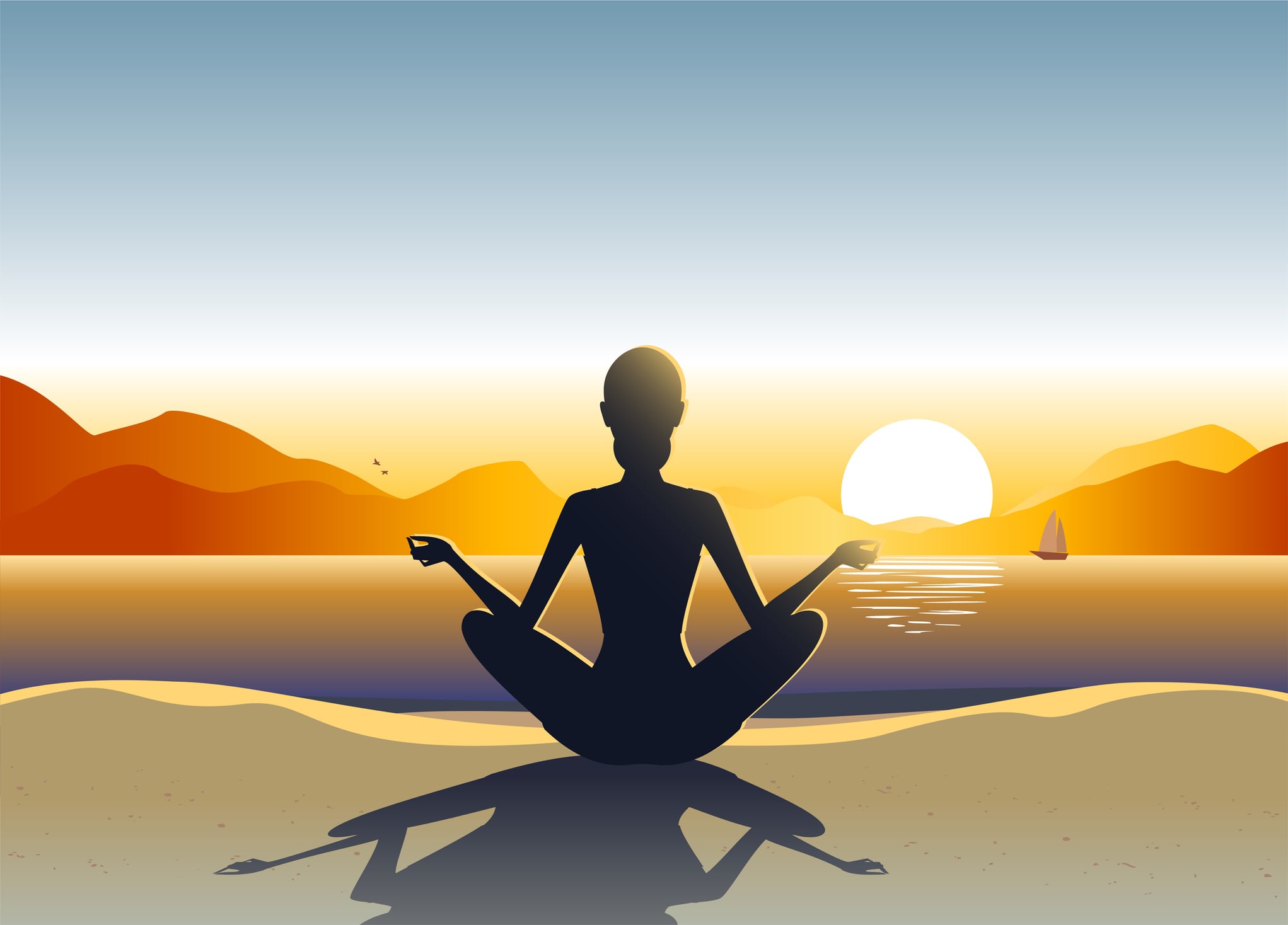 Practice mindfulness and meditation