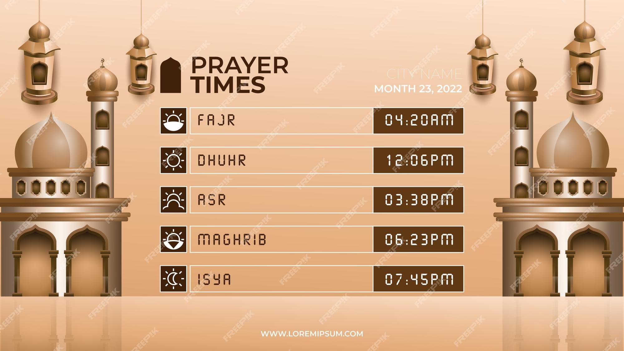 Minneapolis Muslim Prayer Times And Schedule