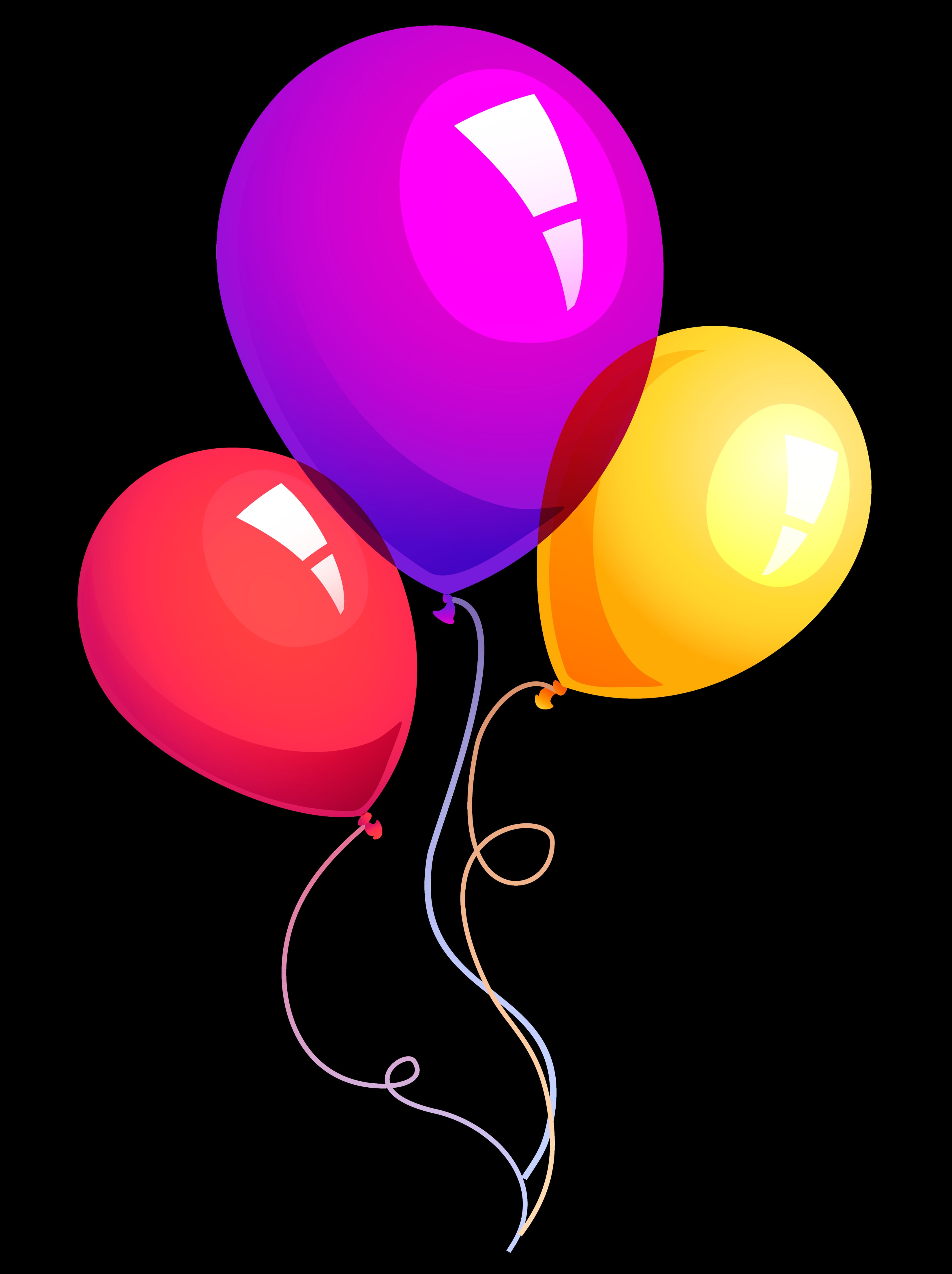 Modern Balloons PNG