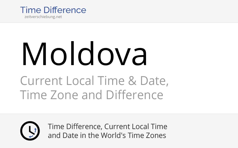 Moldova Time Zone: Current Local Time And Clock