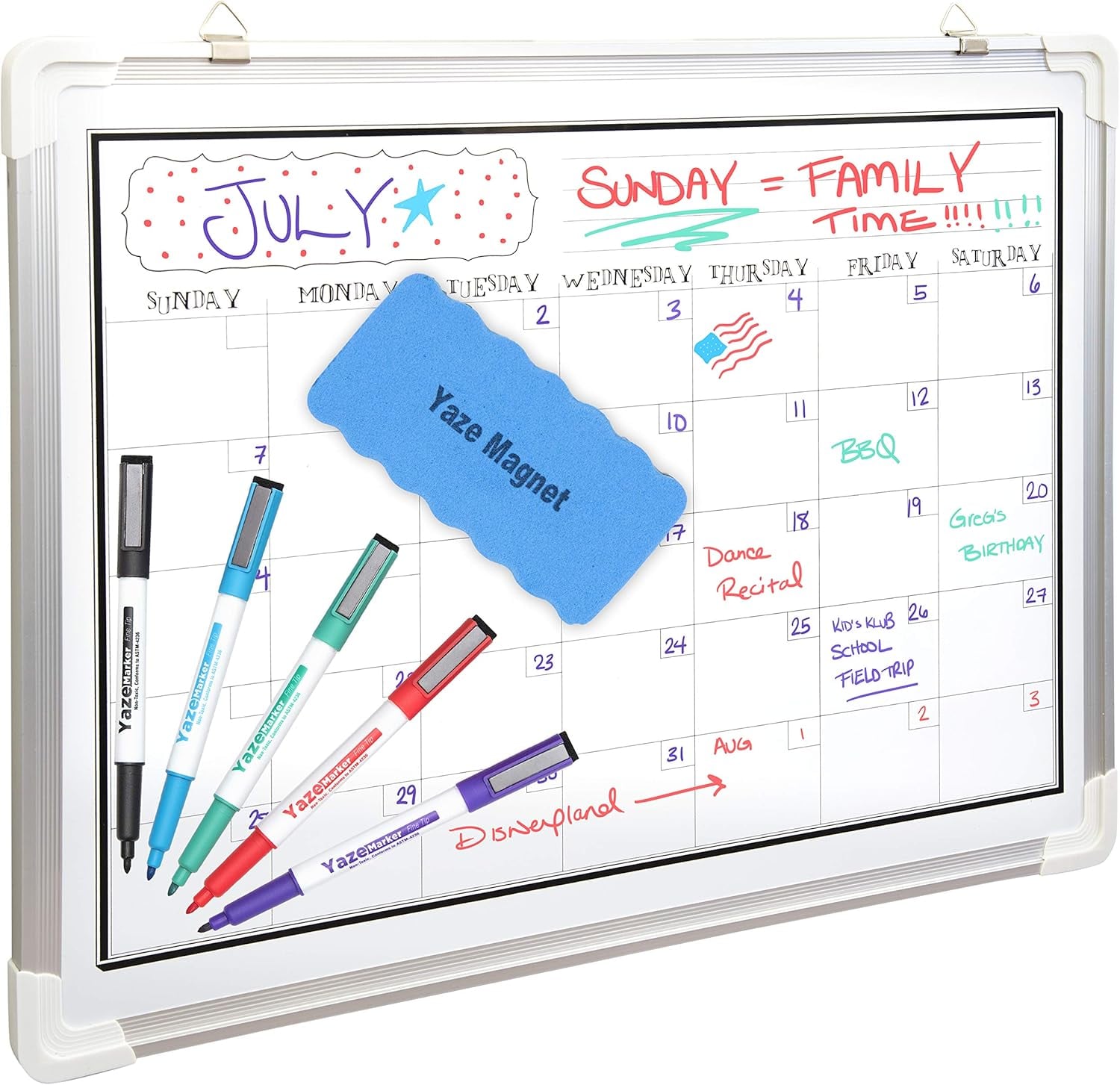 Monthly Wall Calendar Planner Organizer