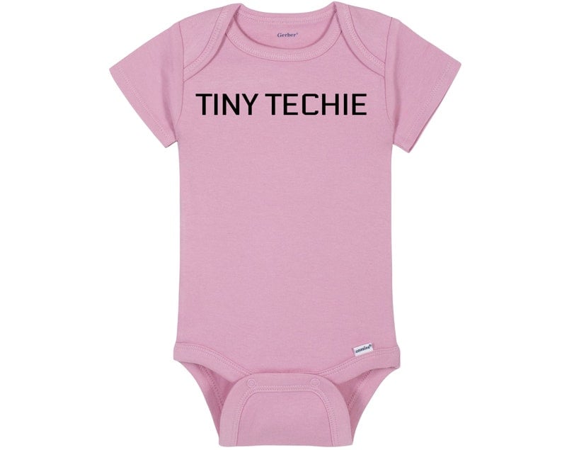 Nerdy Newborn Onesies For The Next Tech Generation