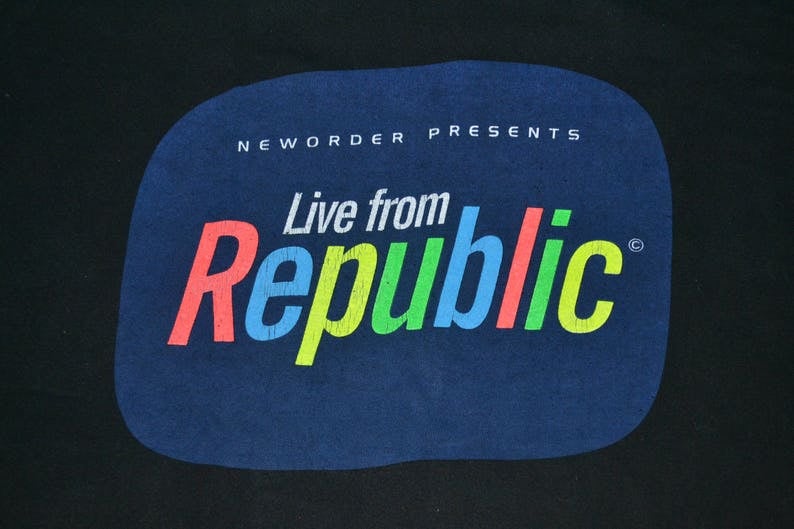 New Order Republic Tour