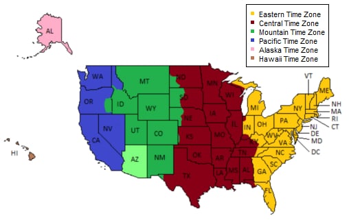 New Orleans Time Zone And Schedule Guide