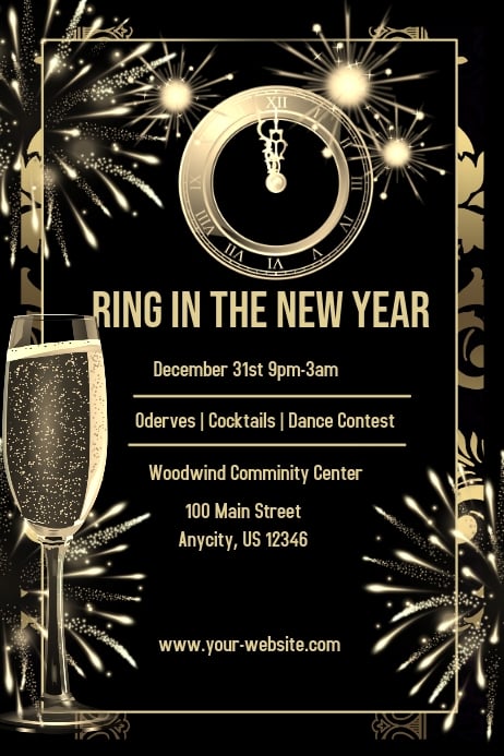 New Year's Eve Party Invitation