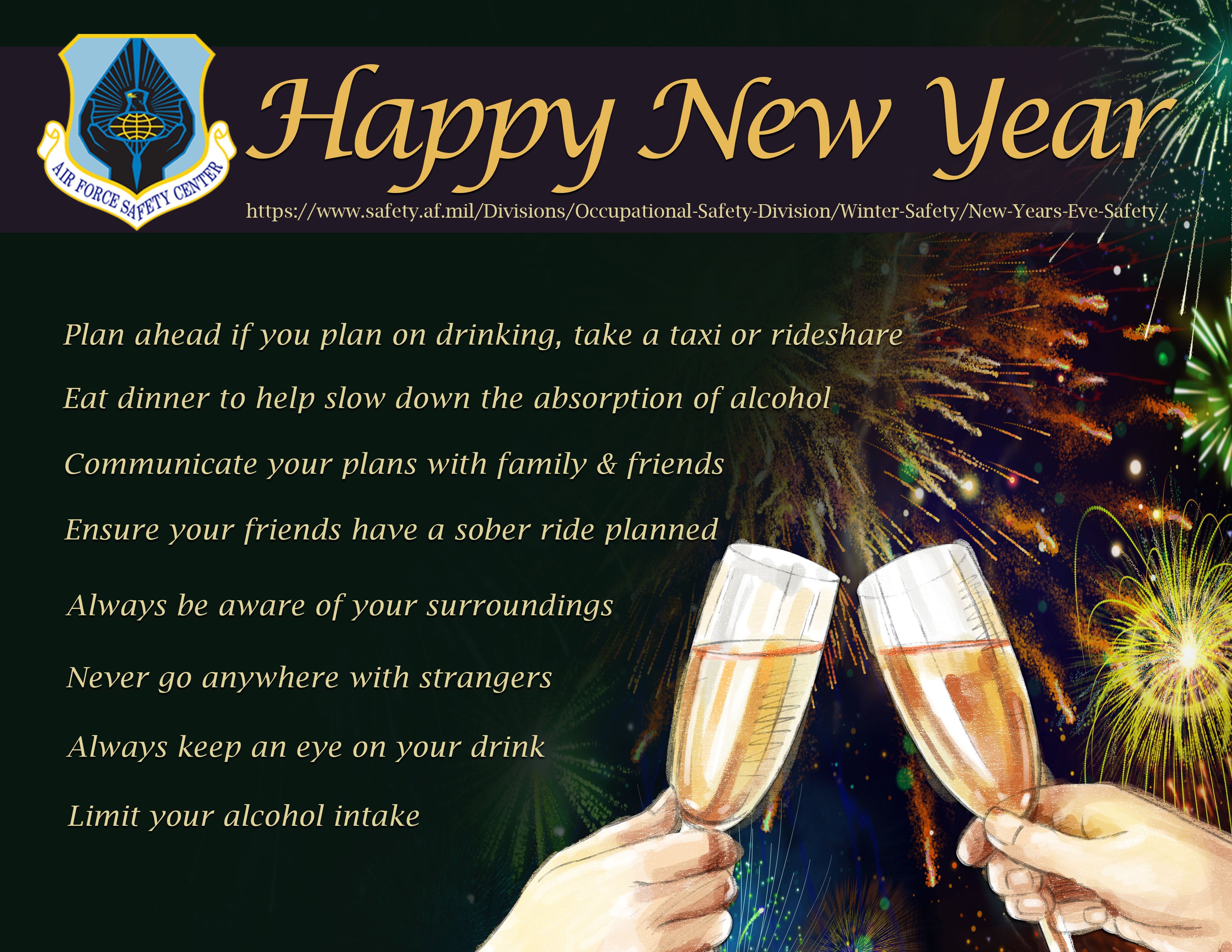 New Year's Eve Safety Tips