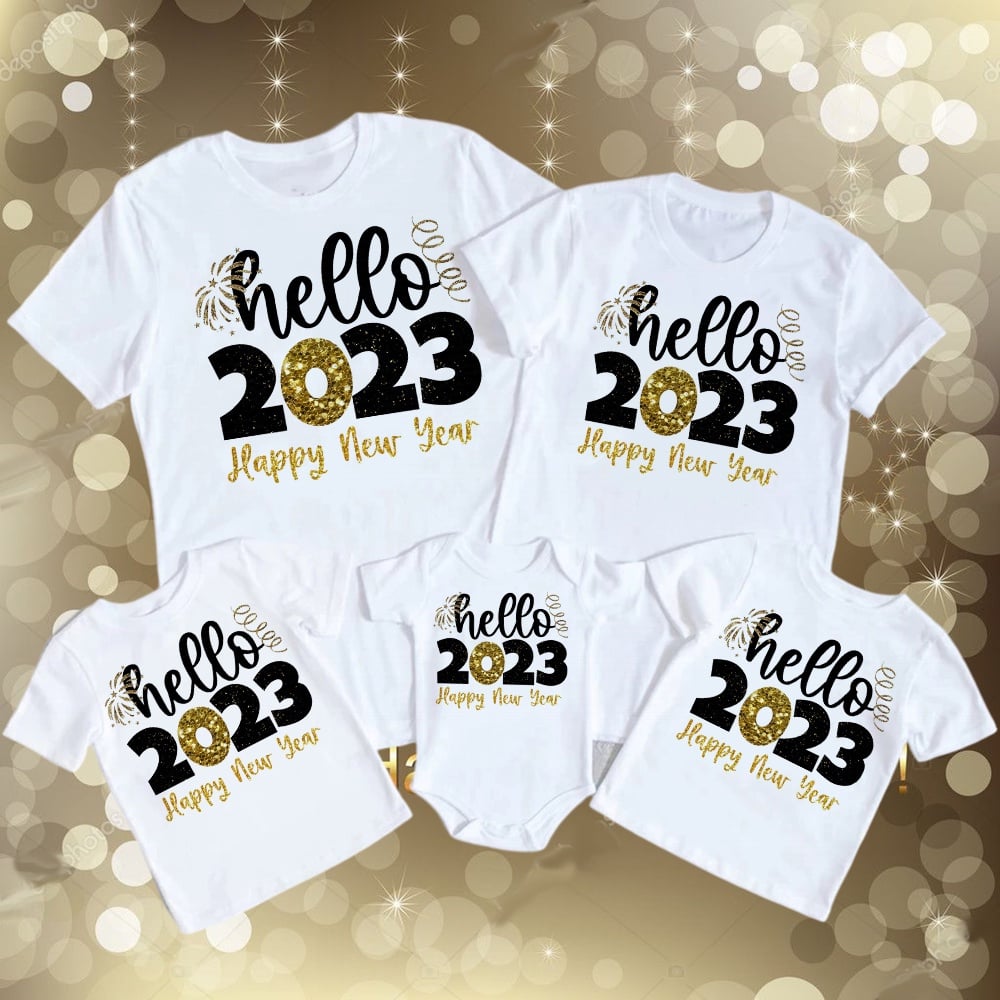 New Year Family Shirt Design Ideas