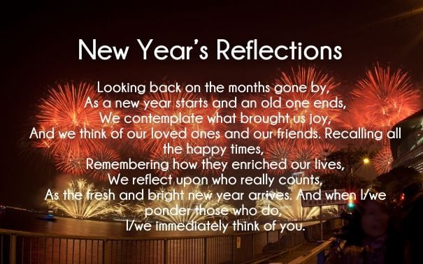 New Year's Morning Reflection