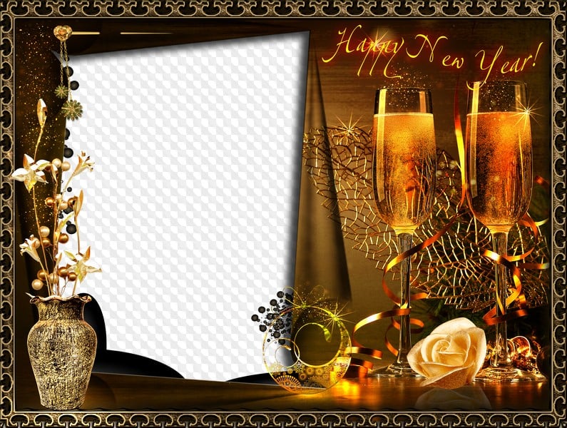 Happy New Year Picture Frame Ideas