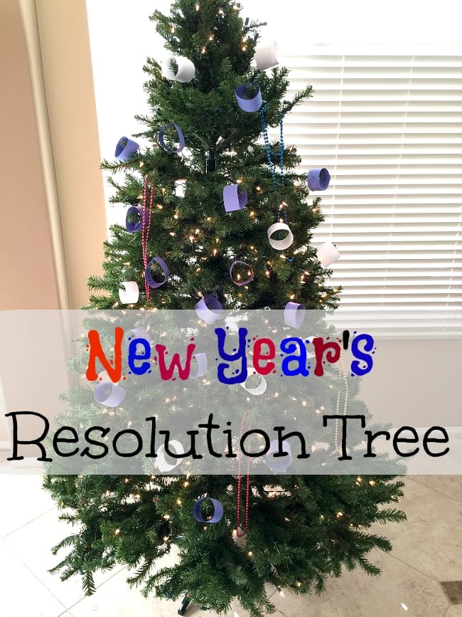 New Year's Resolution Tree