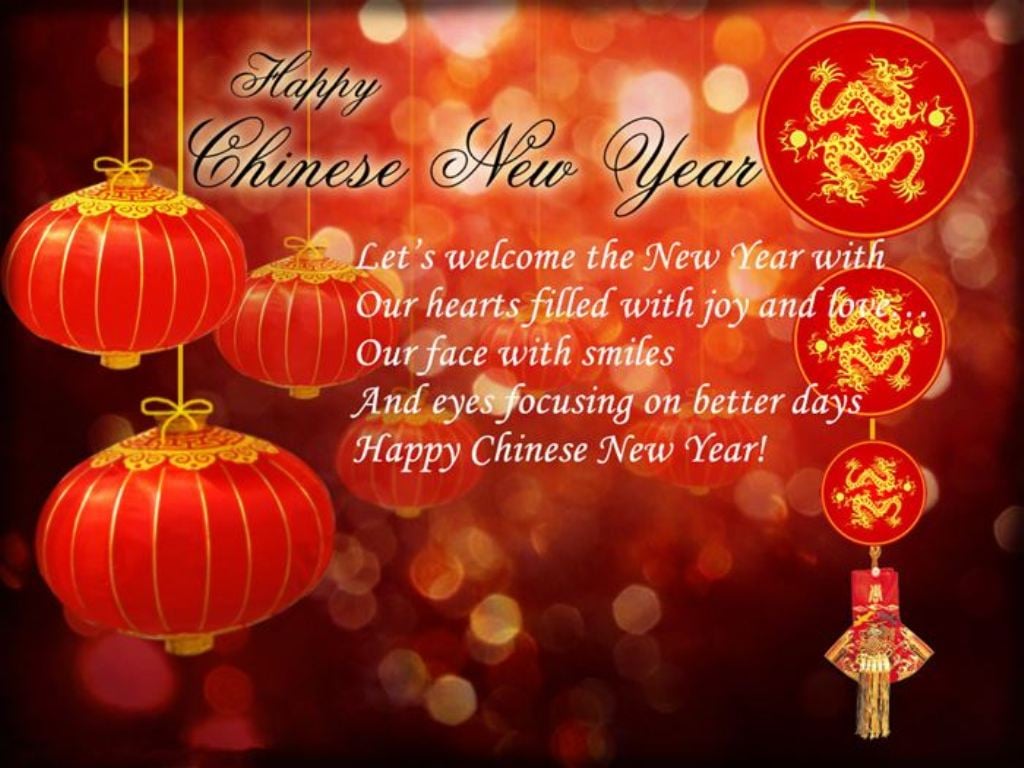 New Year's Greetings Chinese New Year