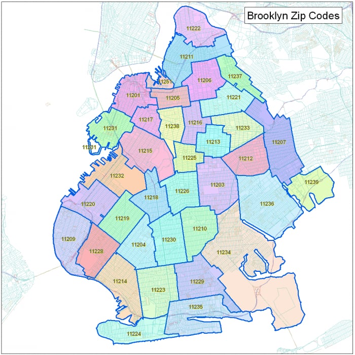 New York City Zip Codes