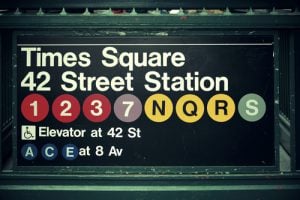 The Maintenance of the New York Subway Sign