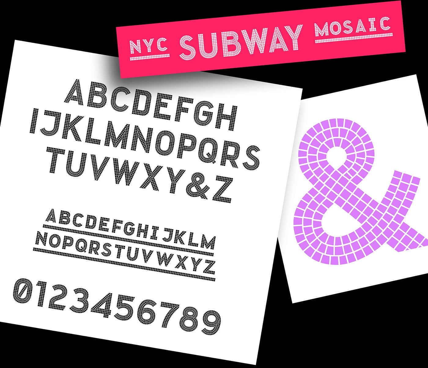 The Typography of the New York Subway Sign