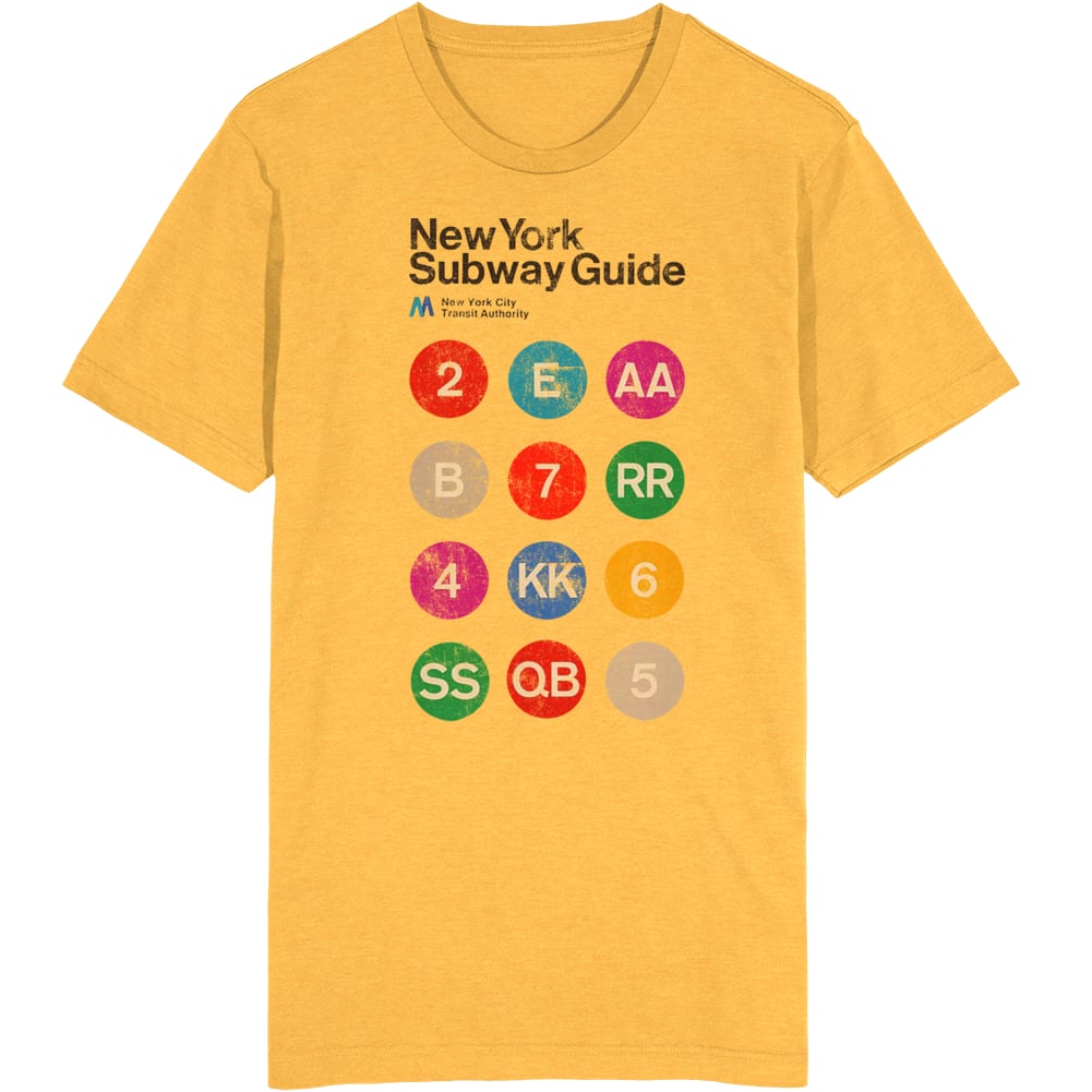 New York Subway T-Shirt Style Inspiration