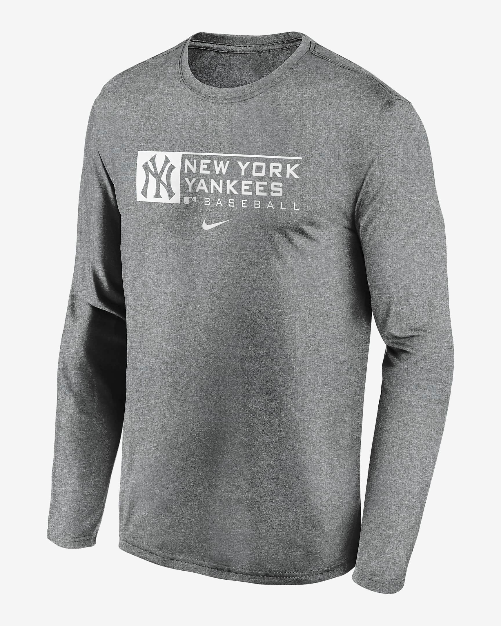 New York Yankees Nike Dri-FIT Swoosh Flex Hybrid Baseball Top