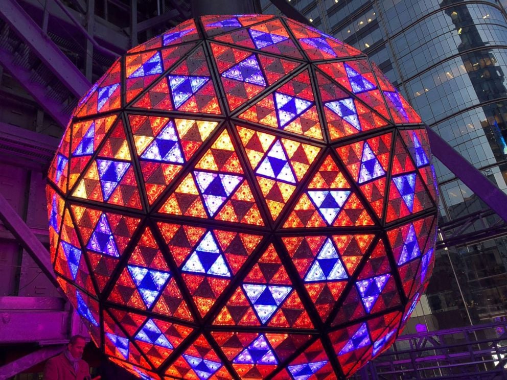 New Yorks Times Square New Years Eve Ball