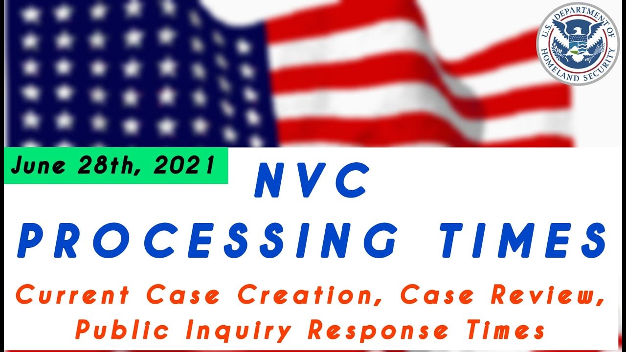 NVC Processing Times