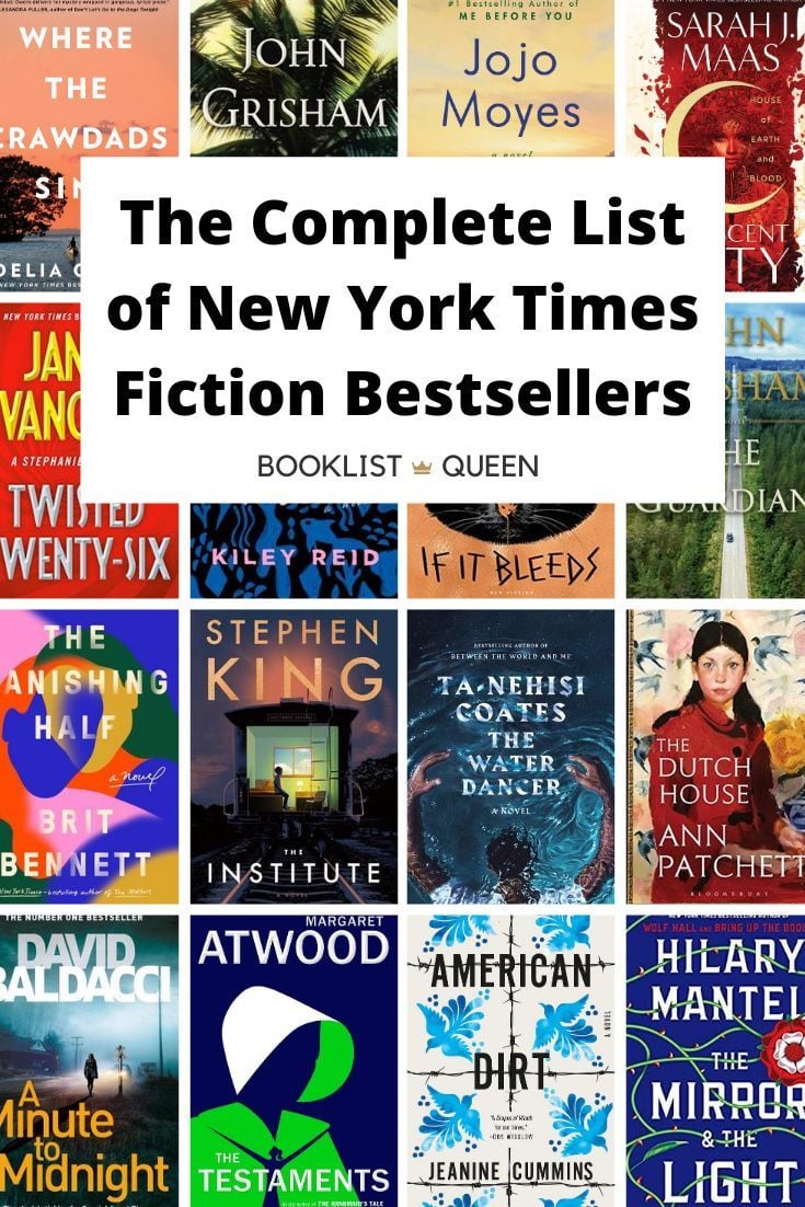 Nyt Best Sellers: Top Fiction Books Of The Week