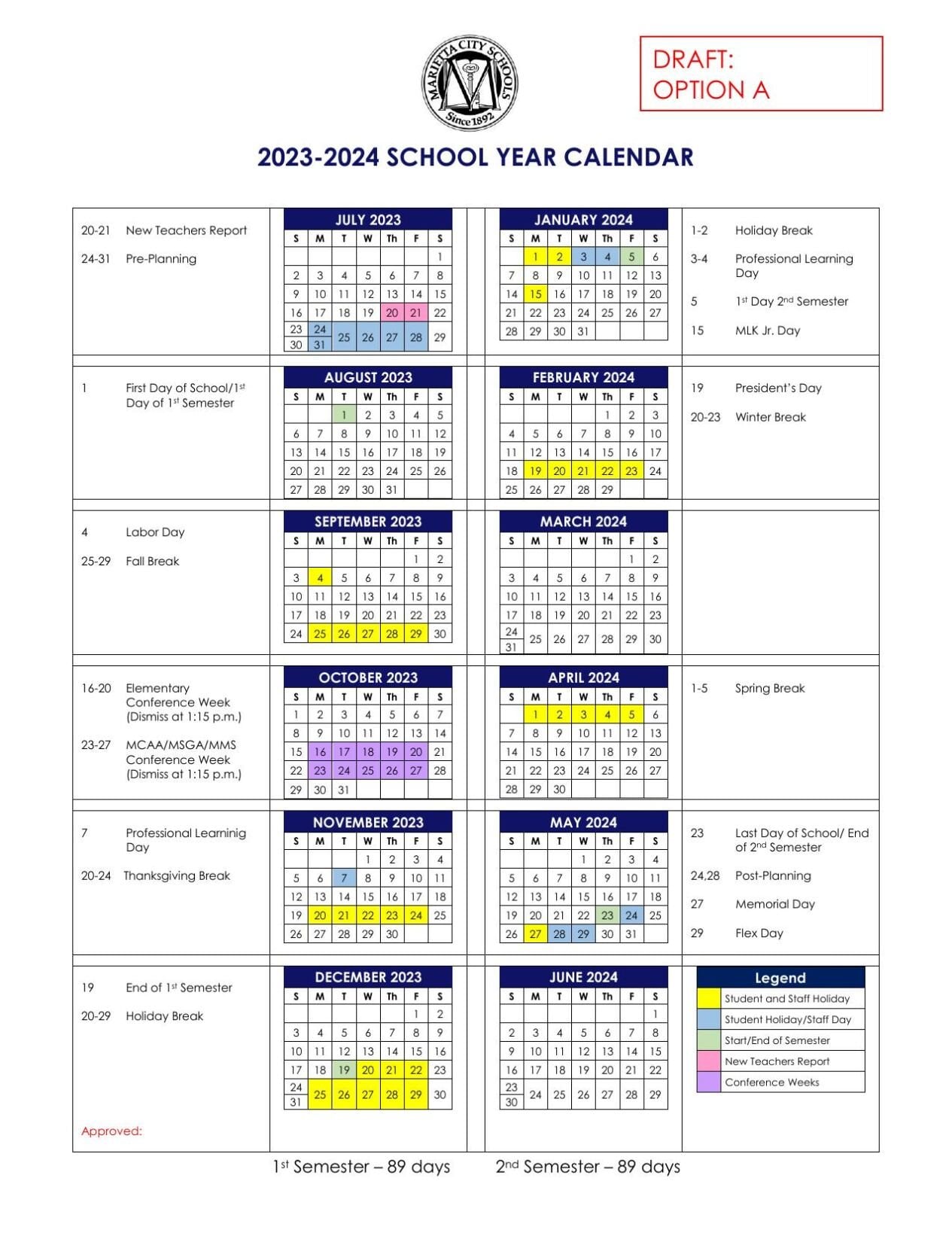 Ohio University Academic Calendar 2024-2025 Key Dates