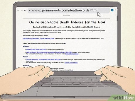 Online Obituary Database