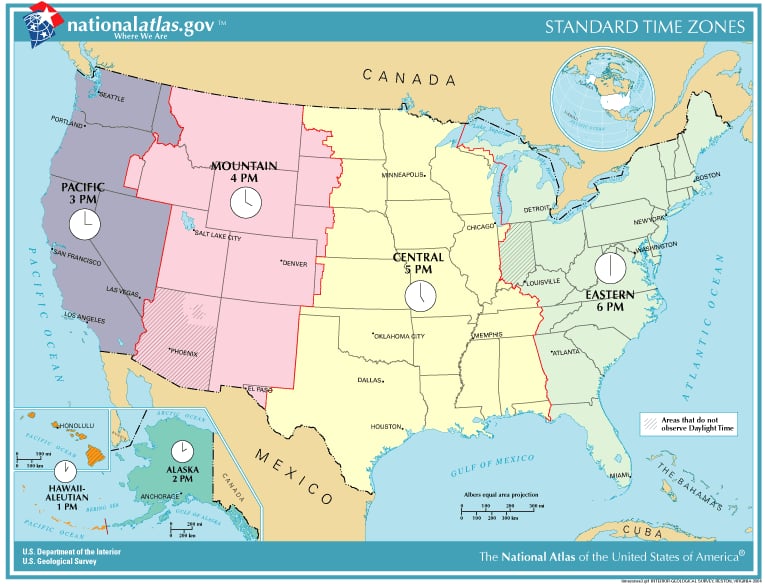 Pacific Time Zone: What Time Is It Right Now