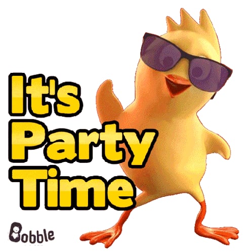 Party Time Gif: Funniest Animations To Get You Moving