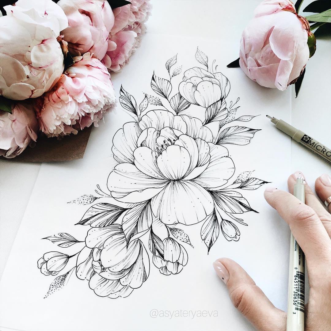 Peony Flower Designs