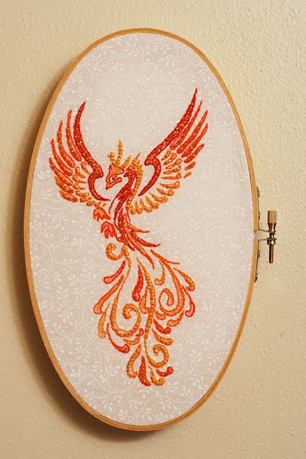 Phoenix Embroidery