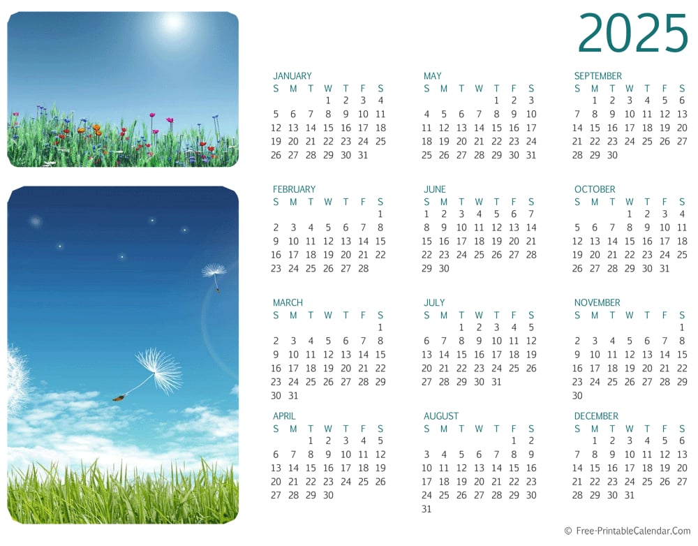 Photography Calendar 2025: Plan Your Shoots In Advance