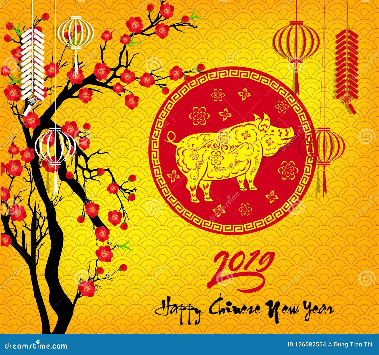 Pig Lunar New Year