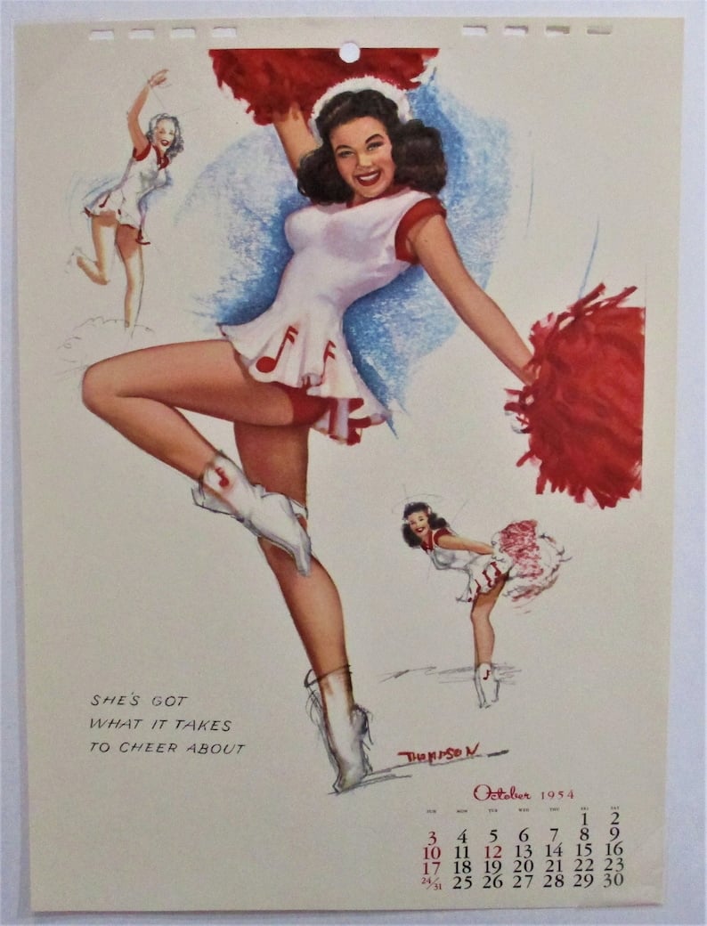 Pin Up Calendar Cover