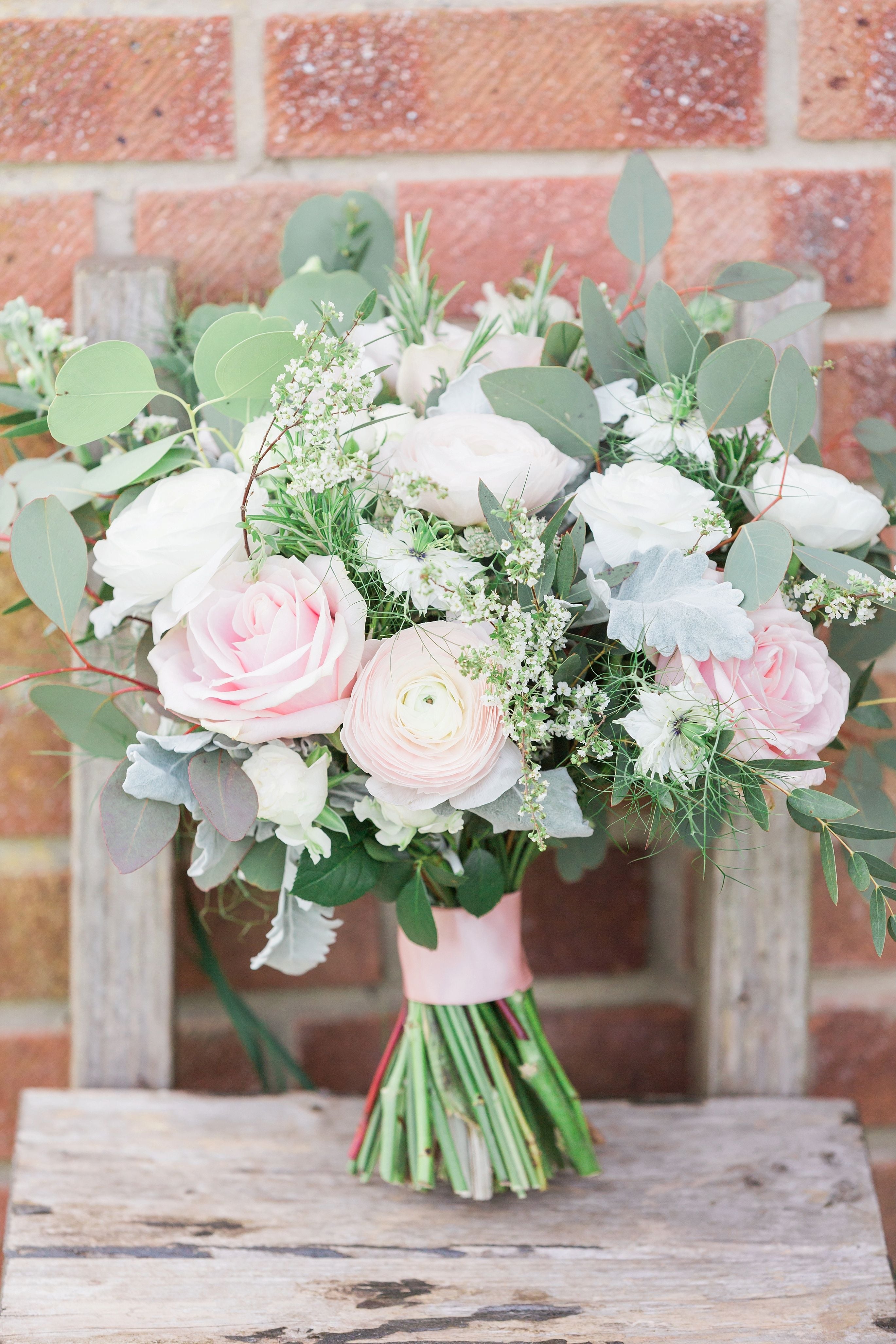 Pink and White Flower Arrangement