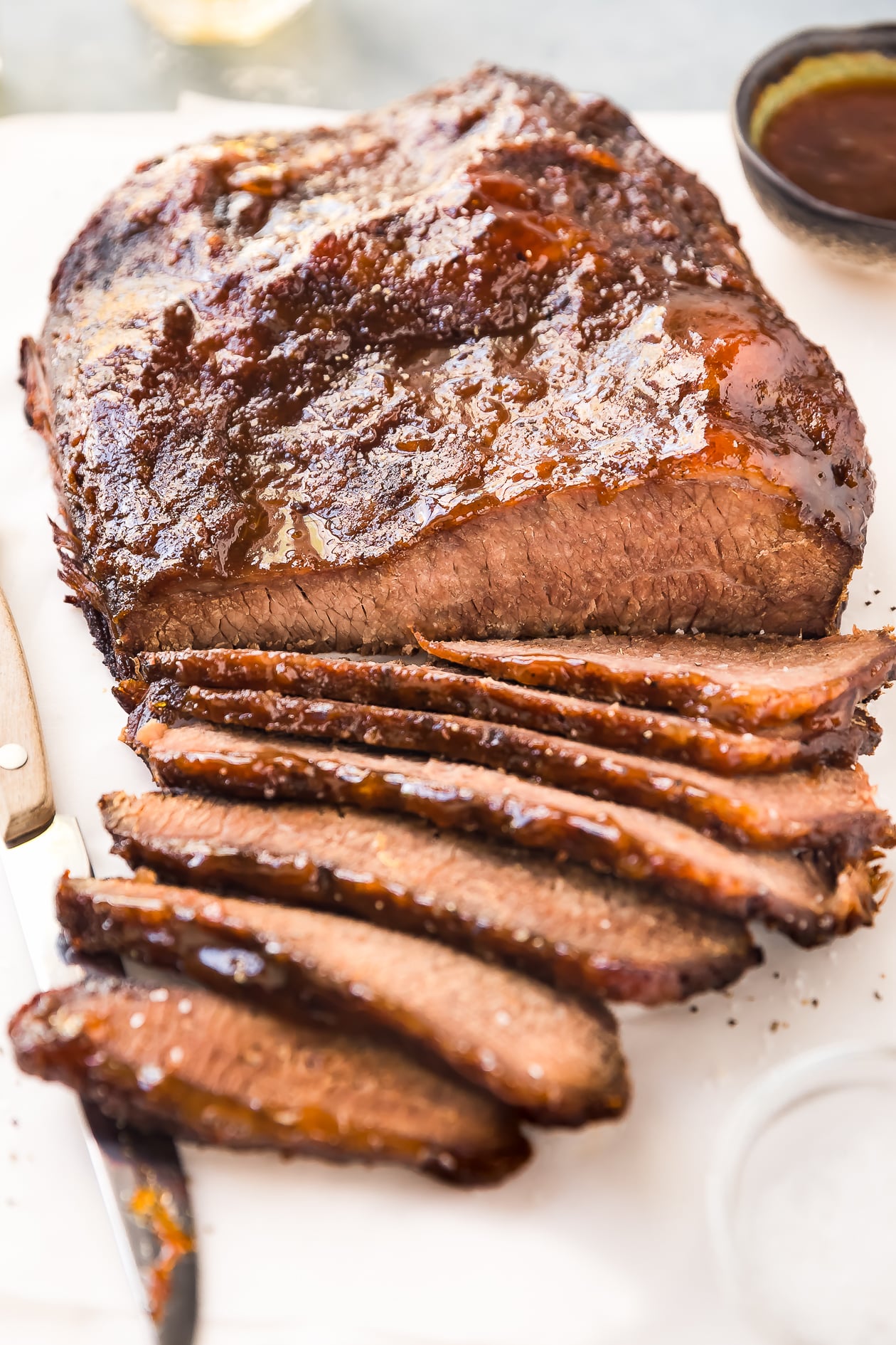 Preparing Brisket