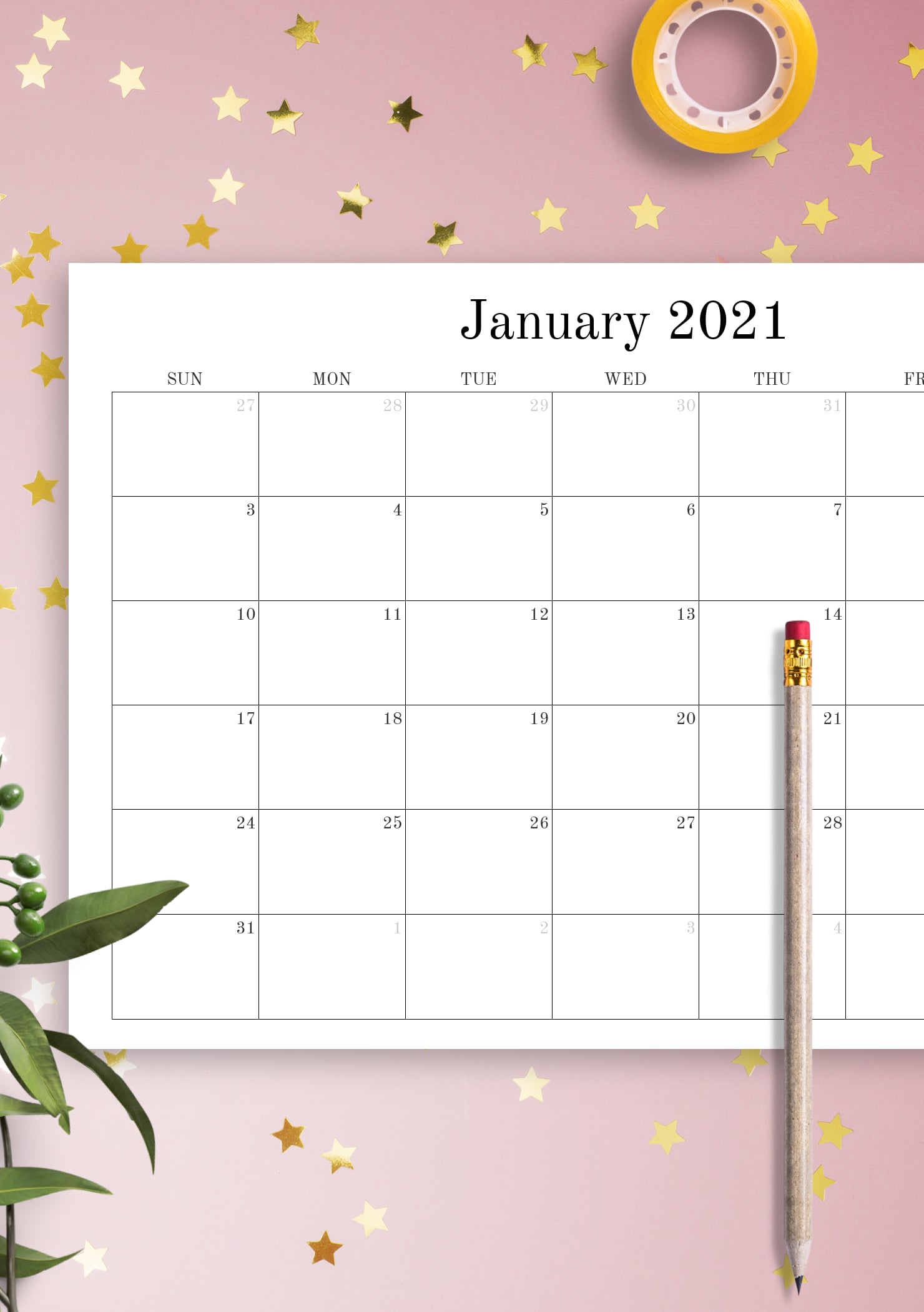 Benefits of Using a Printable Monthly Calendar