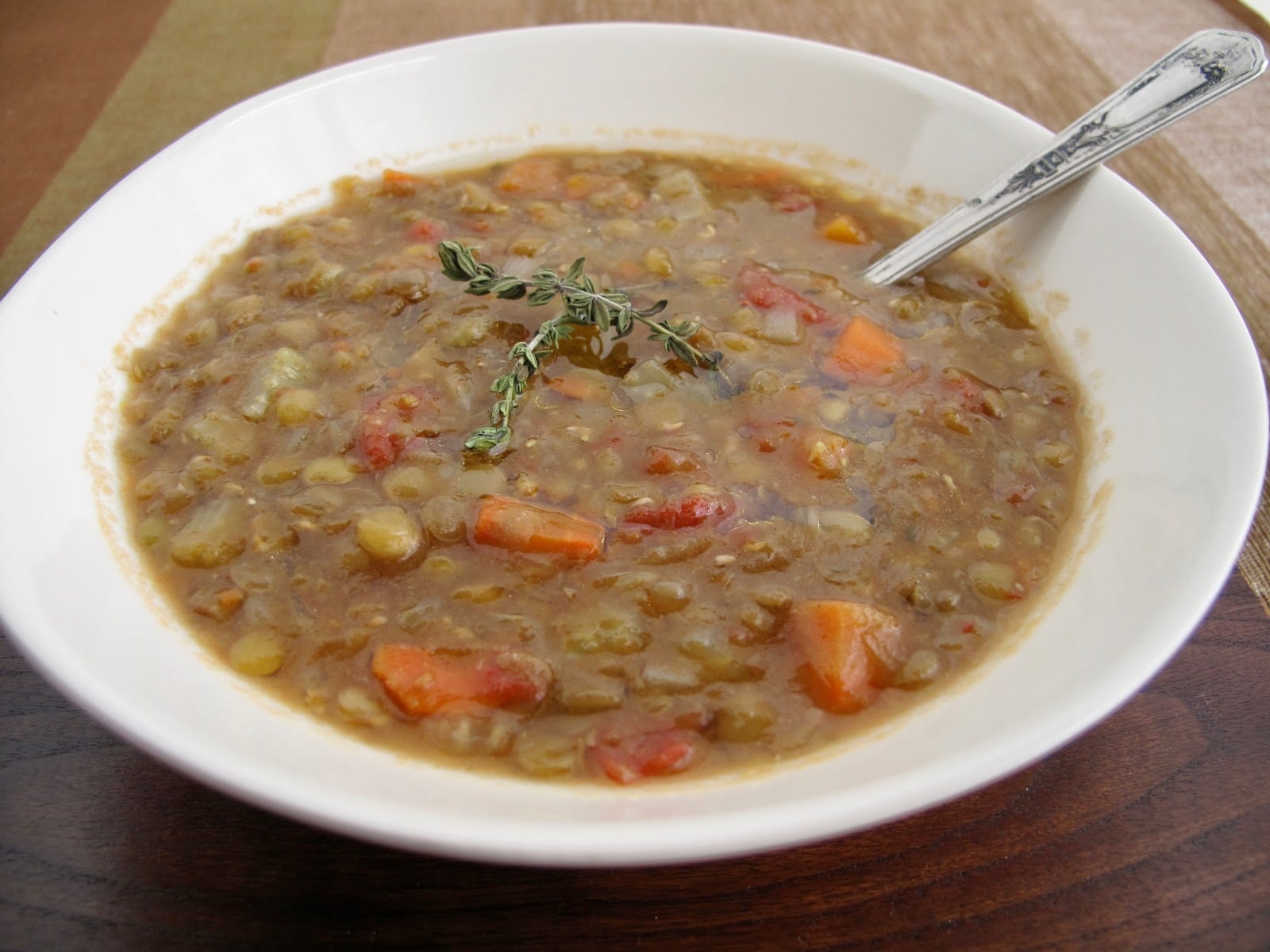 Prosperous New Year's Lentil Soup