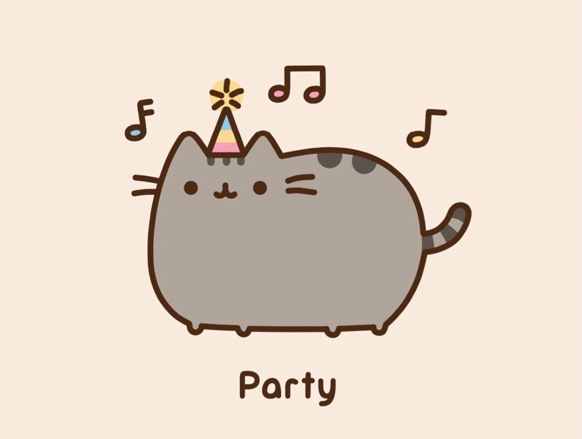 Pusheen's New Year's Party Playlist