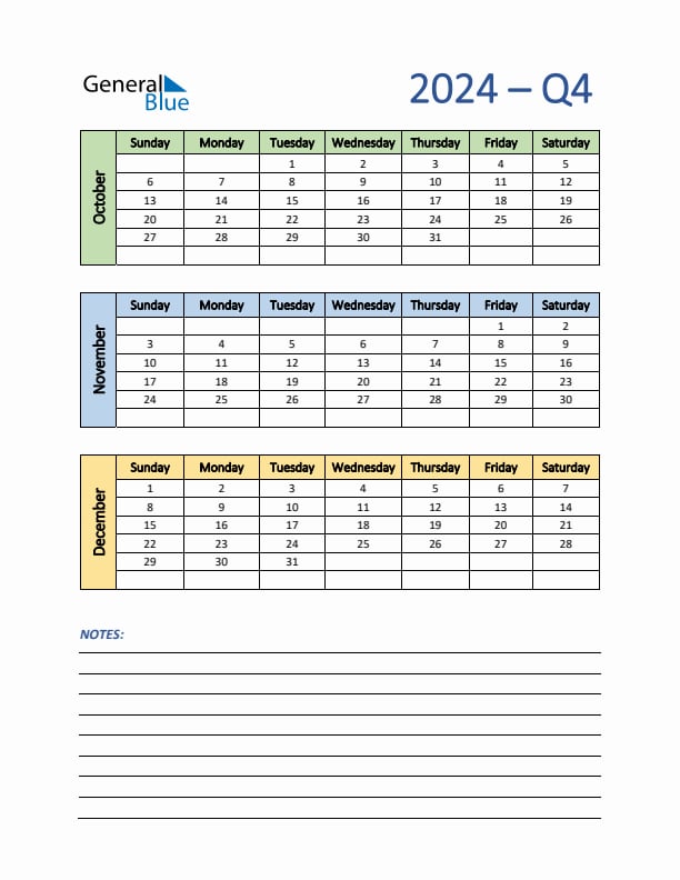 Q4 2024 Tech Calendar