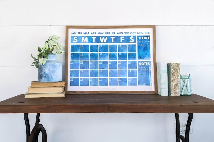 Reusable calendars