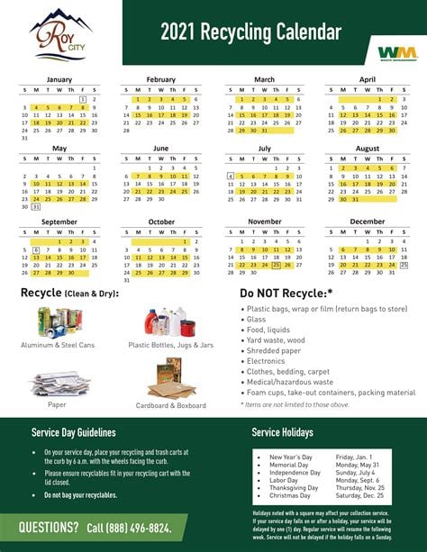 Reuse Calendar 2025: Plan Ahead And Save The Planet