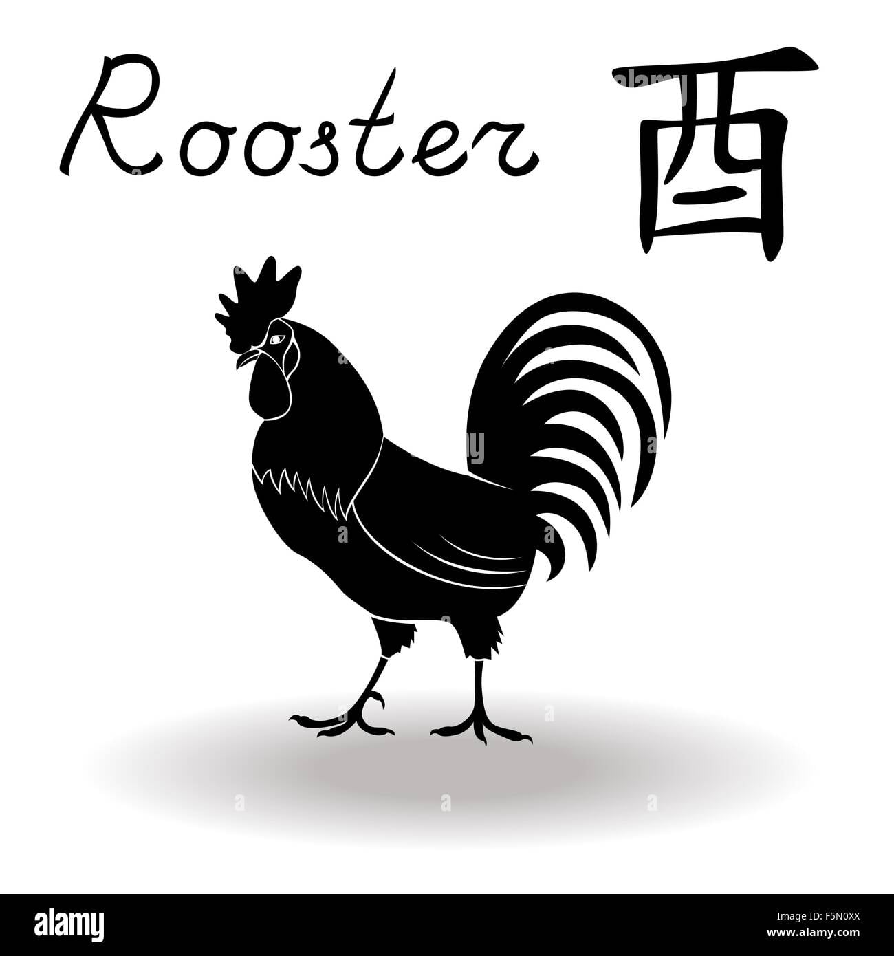 Rooster Metal Element